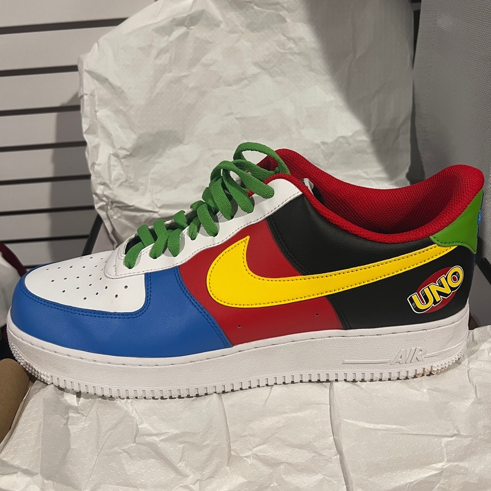 Nike Air Force 1s Uno Edition